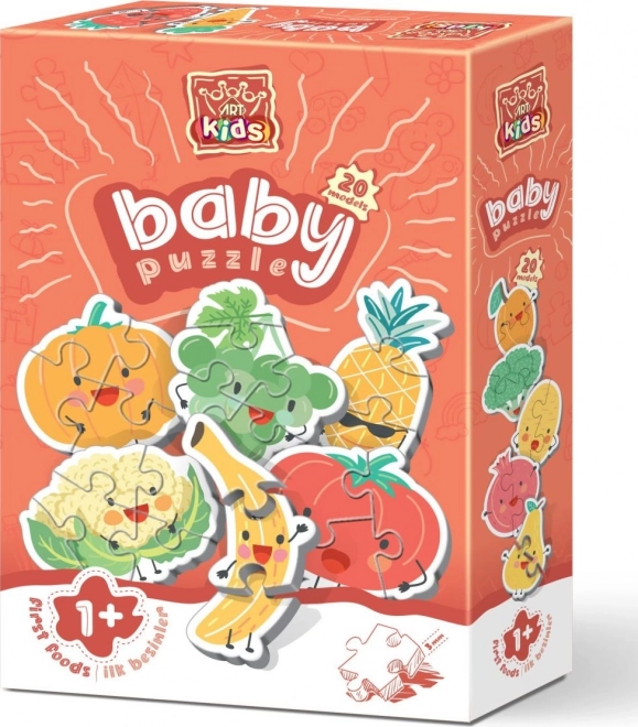 Baby-Puzzle Obst und Gemüse