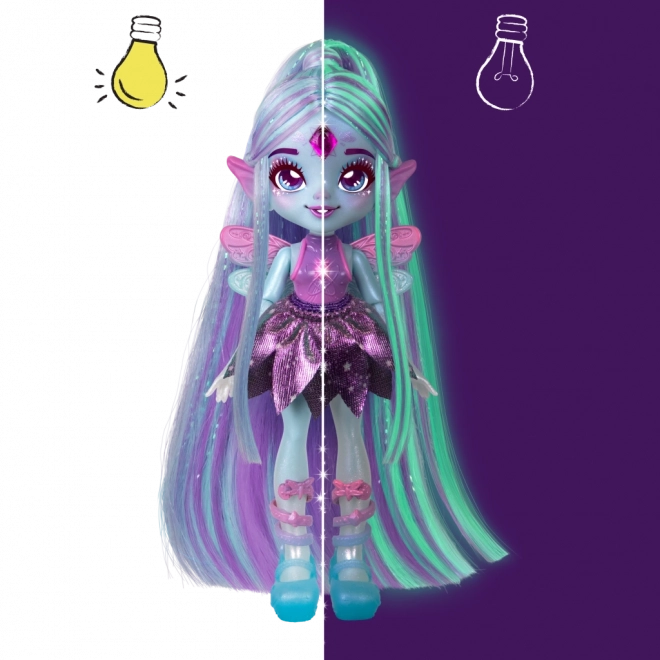 Pixlings Galaxy Hair Puppe