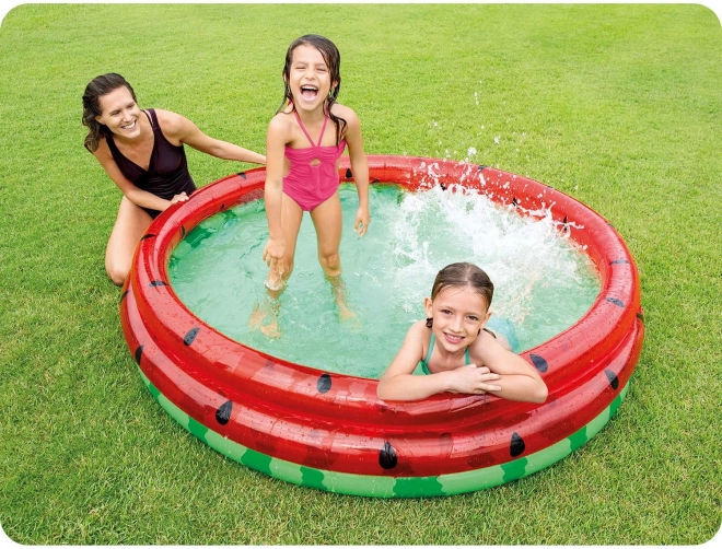 Aufblasbares Kinderplanschbecken Melone INTEX