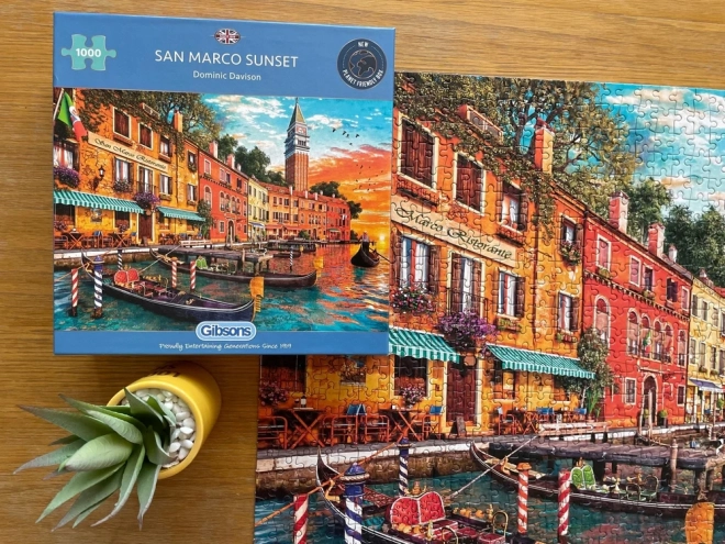 Puzzle San Marco Sonnenuntergang 1000 Teile