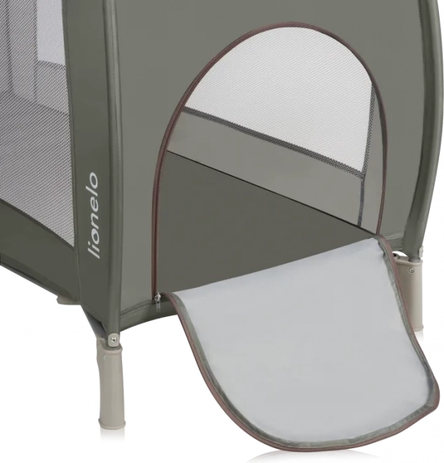 Reisebett Lionelo Sven Plus Beige Olive