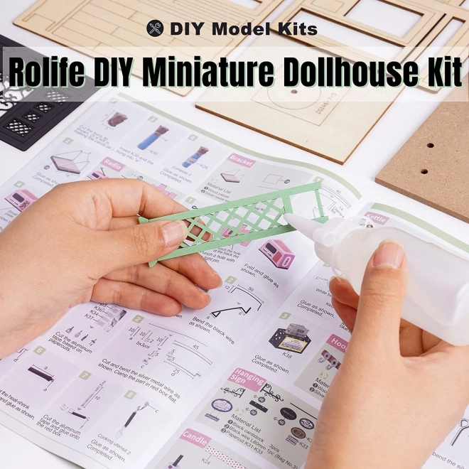 Rolife DIY Miniaturhaus: Flowery Sweets & Teas mit LED-Beleuchtung