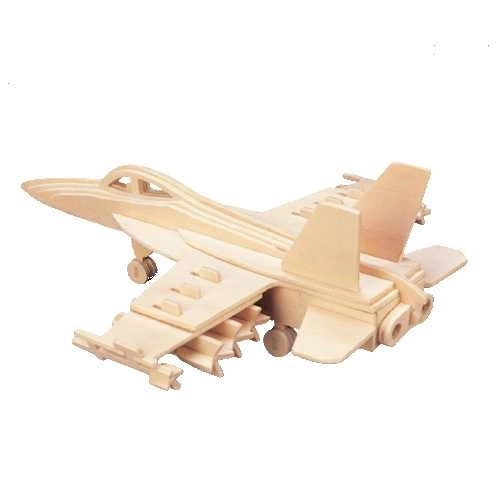 Holz 3D-Puzzle Flugzeug Modell