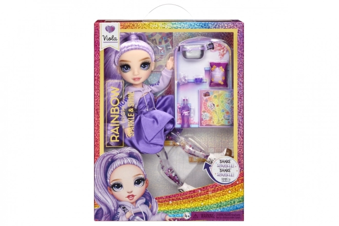 Rainbow High Sparkle & Shine Fashion Puppe - Violett