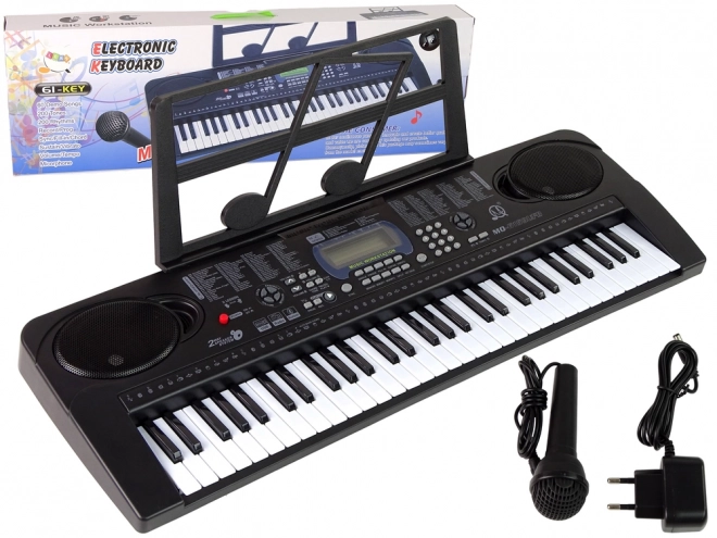 Keyboard mit Mikrofon und Bluetooth