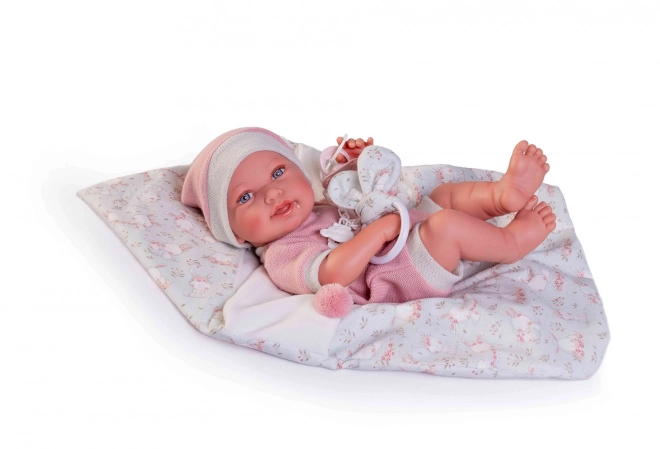 Realistische Babypuppe mit Vinylkörper - 42 cm