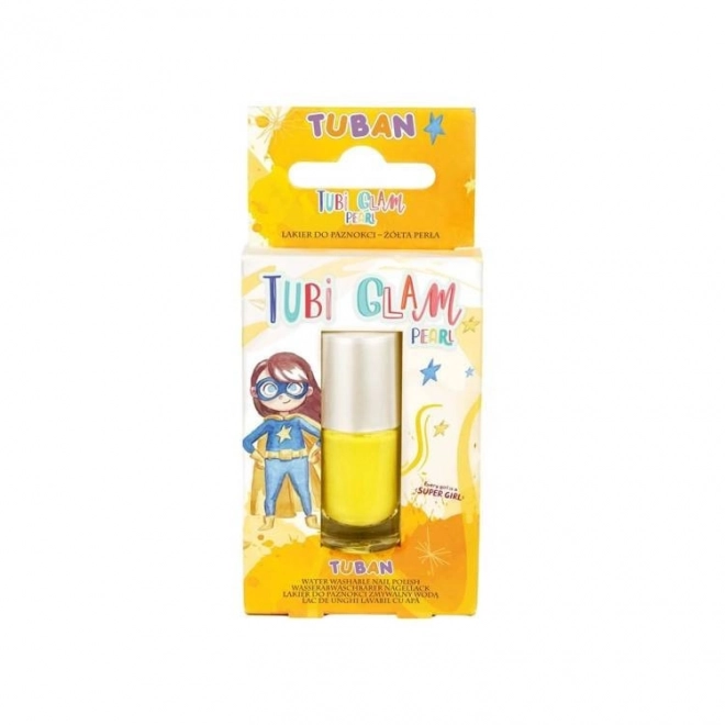 Tubi Glam Kinder-Nagellack Gelb Perlmutt