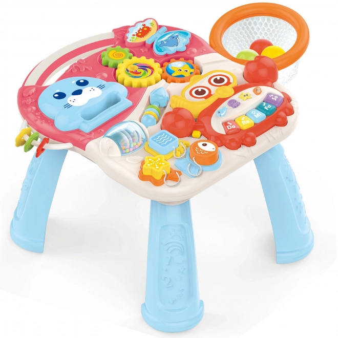Multifunktionales interaktives Lauflernwagen 4-in-1 WOOPIE für Kinder