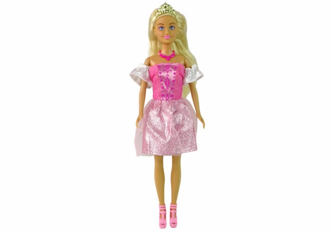 Rosa Kleider und Accessoires