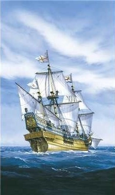 Plastikmodellbausatz Golden Hind