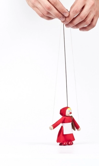 Gerlich Holzpuppe Rotkäppchen