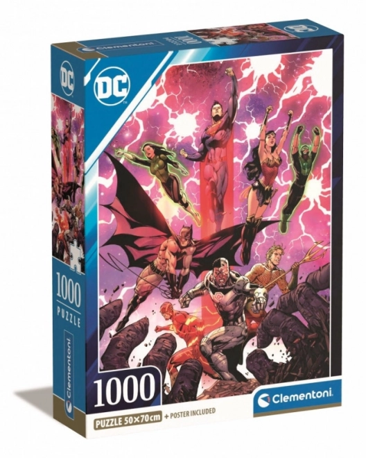 Puzzle 1000 Teile Compact DC Comics Justice League