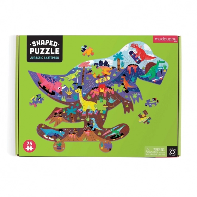 Mudpuppy Jurrasischer Skatepark Puzzle