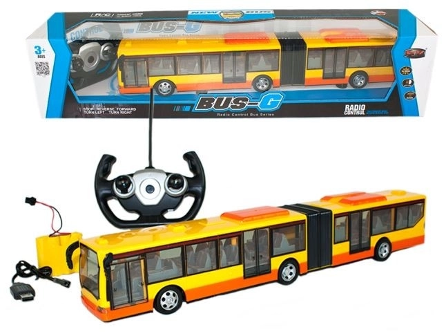 Gelber R/C Bus mit Licht