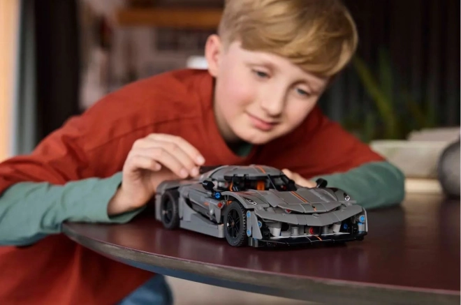 Koenigsegg Jesko Absolut Grauer Supersportwagen LEGO Technic