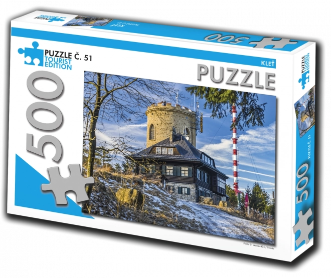 Touristen-Edition Puzzle Kleť 500 Teile