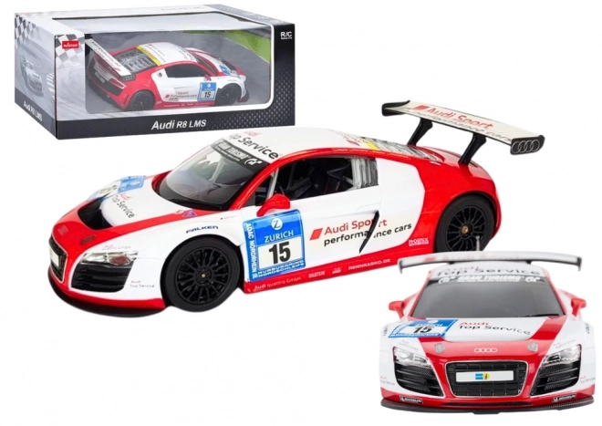 Ferngesteuertes Sportauto AUDI R8 LMS Weiß