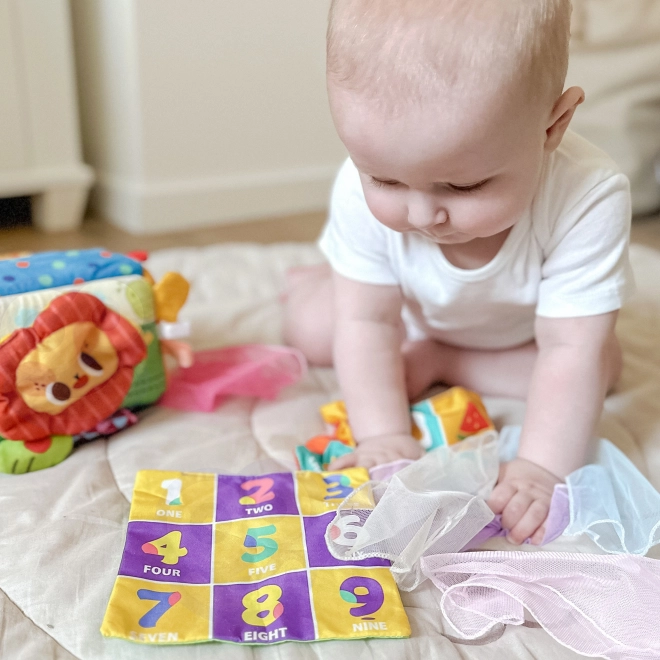 Woopie Baby edukatives sensorisches Taschentuchspielzeug