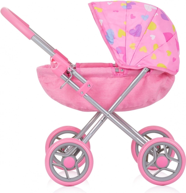 Tiefgarage Kinderwagen für Puppen Daisy Herzen