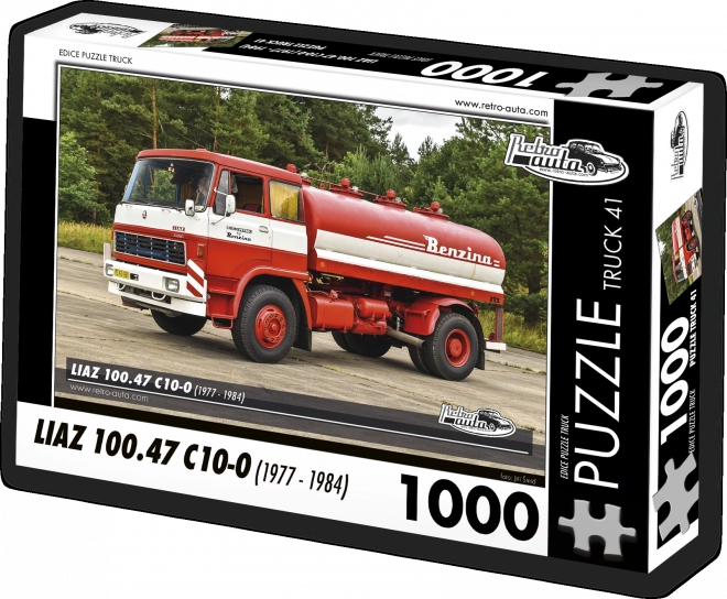Retro-Autos Puzzle LKW Liaz 100.47