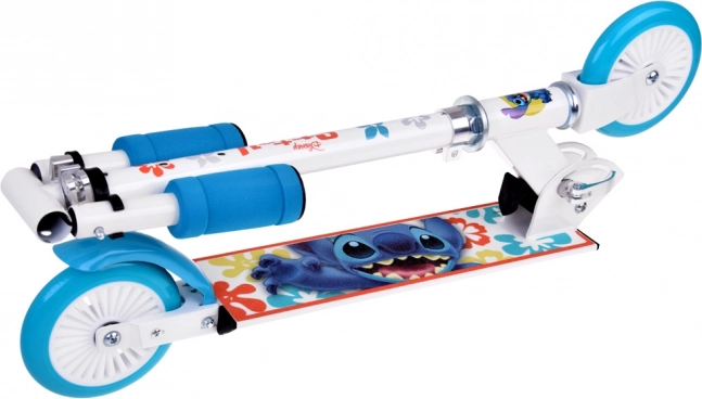 Faltbarer Roller Disney STITCH weiß für Kinder bis 50 kg