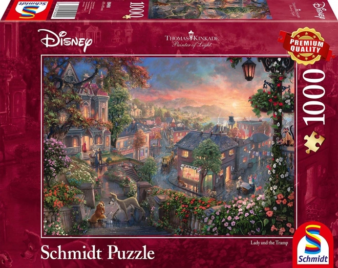 Schmidt Puzzle Lady und der Tramp 1000 Teile