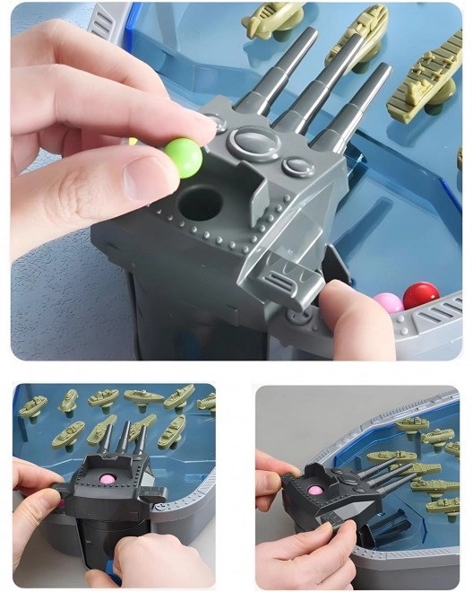 Geschicklichkeitsspiel Seeschlacht 3D Schiffe