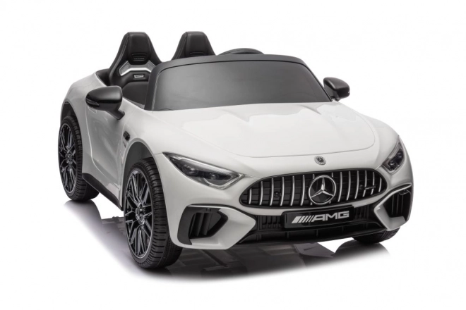 Elektrisches Kinderauto Mercedes AMG SL63 Weiß