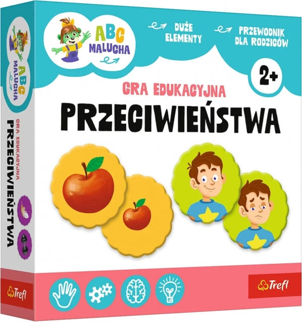 Spiel – Gegensätze ABC Malucha TREFL