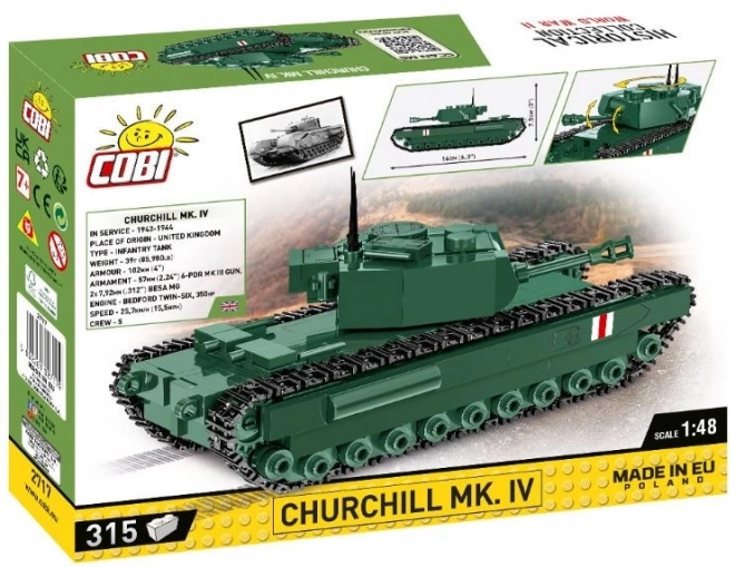 Churchill Mk IV Panzer Modellbausatz