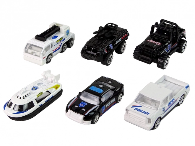 Polizeifahrzeugset Resoraki 1:64