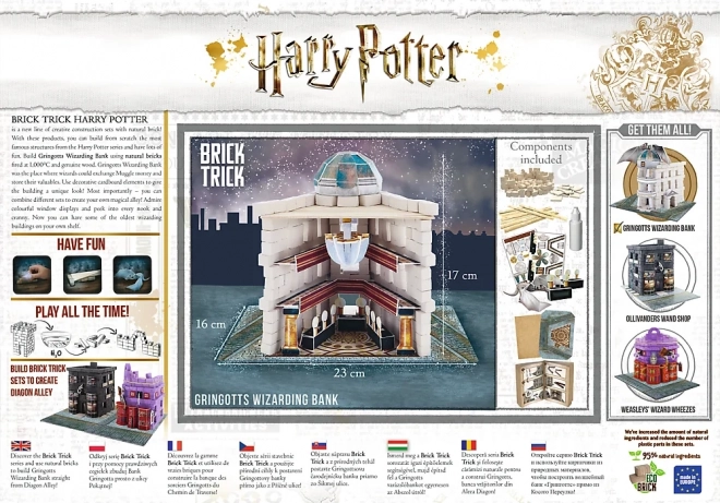 Gringotts Bank Brick Trick Bausatz - Harry Potter Edition