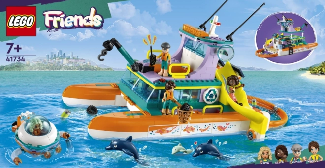 Lego Friends Meer Rettungsboot