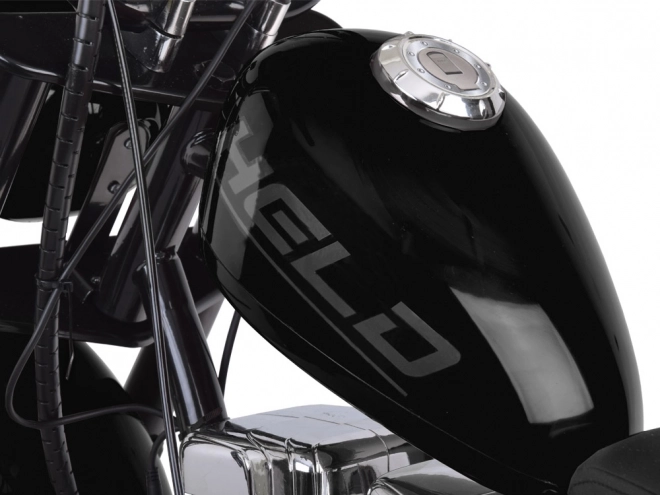 Elektrisches Motorrad Chopper für Kinder – Schwarz