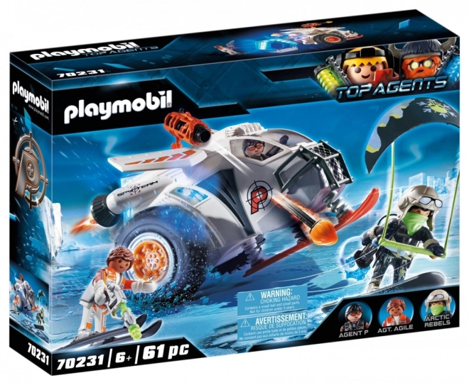 Playmobil Top Agents Schneegleiter