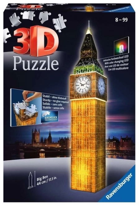 3D Puzzle Big Ben bei Nacht