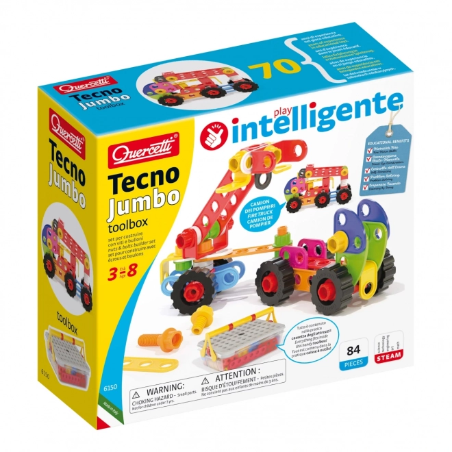 Quercetti Tecno Jumbo Werkzeugkasten
