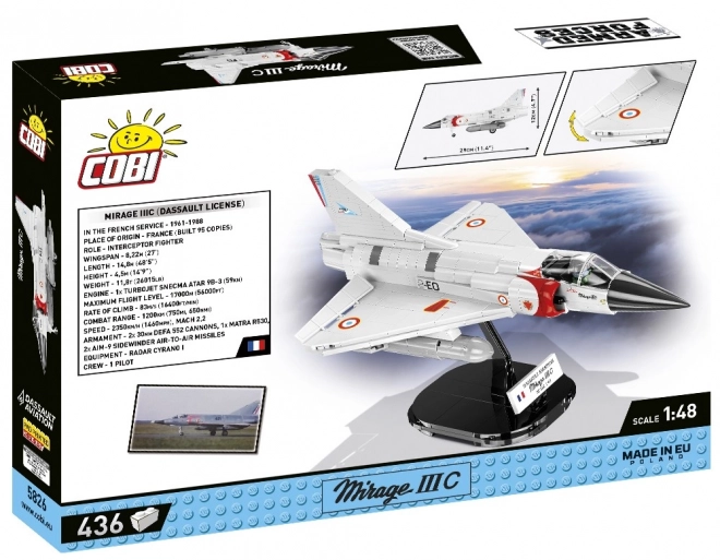 Cobi Cold War Mirage IIIC Baukasten