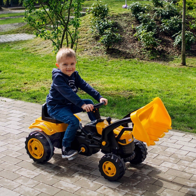 Trettraktor mit Bulldozer Woopie