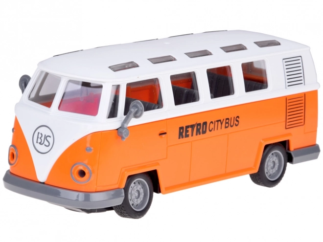 Retro City Bus ferngesteuerter Spielzeugbus mit Beleuchtung