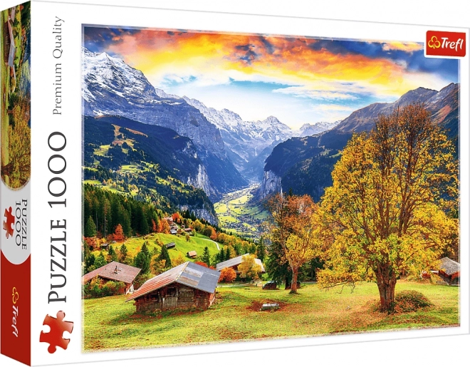 Puzzle 1000 Teile Malerisches alpines Dorf