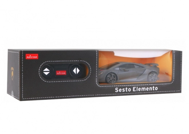 Ferngesteuertes Autospielzeug Lamborghini Sesto Elemento Grau