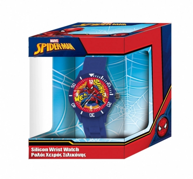 Spiderman Analog Uhr im Geschenkkarton