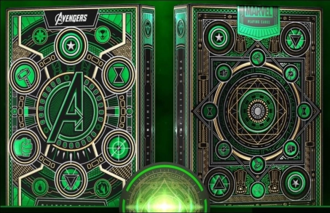 Kartendeck Avengers grün