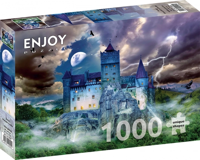 ENJOY Puzzle Gruselige Nacht auf Draculas Schloss 1000 Teile