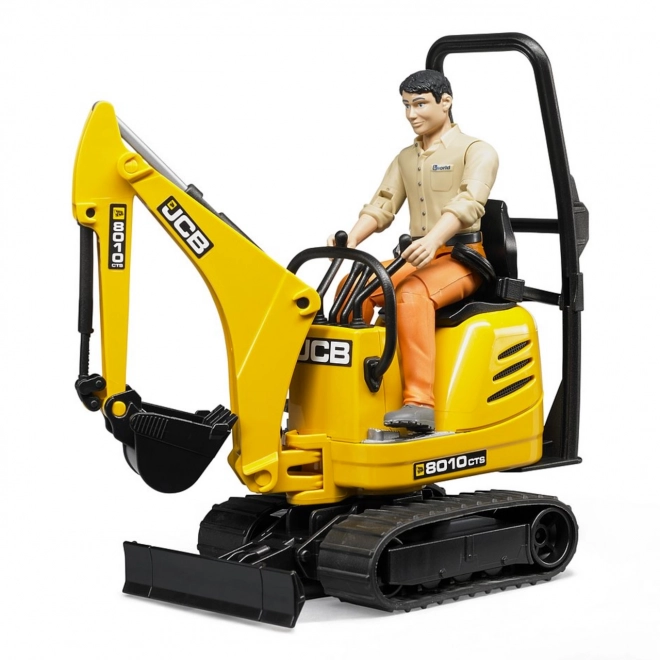 Bruder Mikrobagger JCB mit Figur