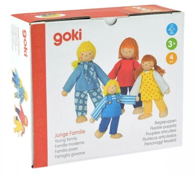 Junge Familie Puppen-Set von GOKI