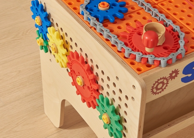 Masterkidz Holzwerkstatt XXL Montessori STEM mit Werkzeugen