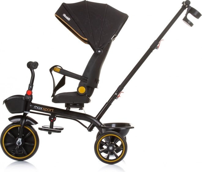 Chipolino Dreirad mit Verdeck Max Sport 2-in-1 Obsidian