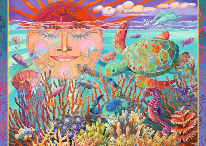 Puzzle RAVENSBURGER Sonne und Meer XXL 500 Teile